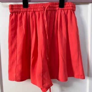J. Crew Vibrant Coral Women's Skort